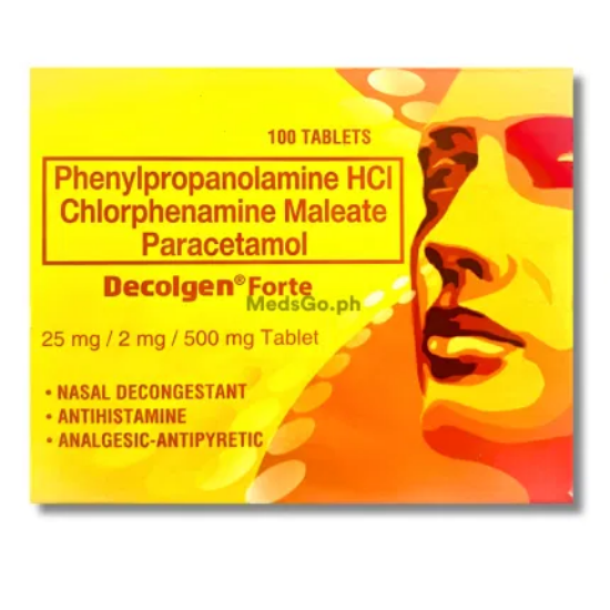 Picture of DECOLGEN FORTE 1 Tablet