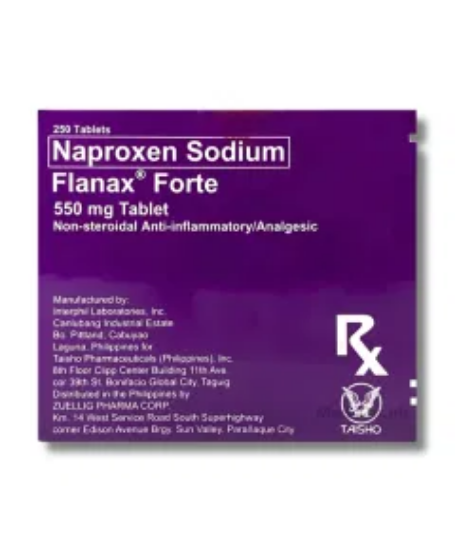 Picture of FLANAX FORTE 1 Tablet - Naproxen 550mg