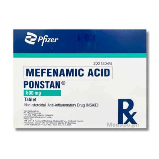Picture of PONSTAN Mefenamic Acid 500mg Tablet 1's