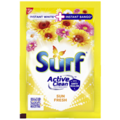 Show details for SURF POWDER WITH FABRIC CONDITIONER SUN FRESH (YELLOW) 65G Picture of SURF POWDER WITH FABRIC CONDITIONER SUN FRESH (YELLOW) 65G